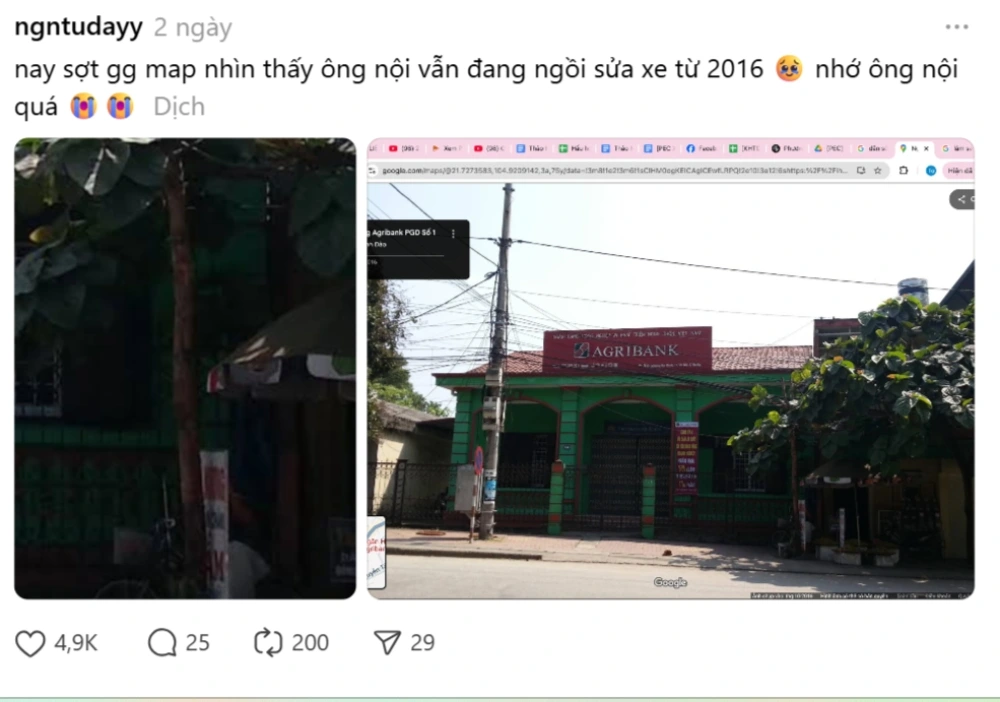 người dùng hồ hởi khám phá tính năng ngược về quá khứ trên google maps hình ảnh 2 nguoi dung ho hoi kham pha tinh nang nguoc ve qua khu tren google maps hinh anh 2