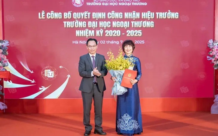 Tân Hiệu trưởng Trường Đại học Ngoại thương là ai?