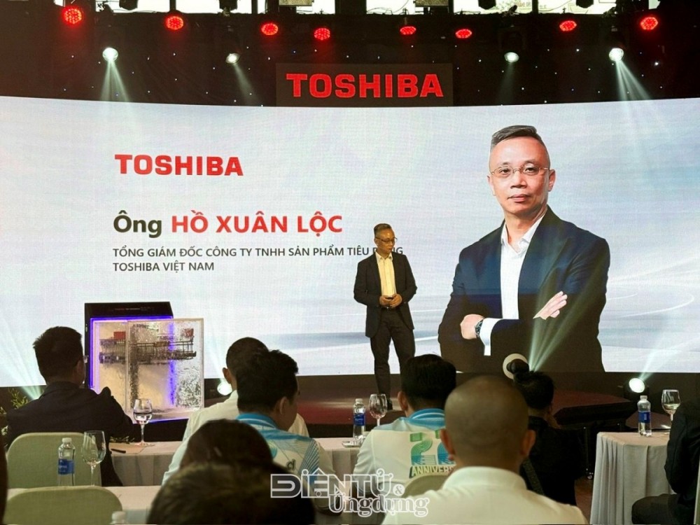 Toshiba lần đầu tiên ra mắt 3 máy rửa chén tại Việt Nam