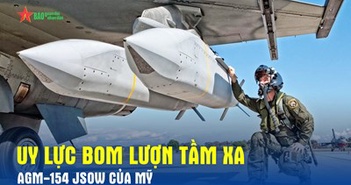 Uy lực bom lượn tầm xa AGM-154 JSOW của Mỹ Uy lực bom lượn tầm xa AGM-154 JSOW của Mỹ