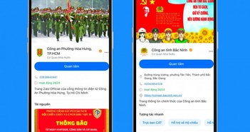 29 đơn vị Công an điều chỉnh thông tin tài khoản Zalo thành công 29 đơn vị Công an điều chỉnh thông tin tài khoản Zalo thành công