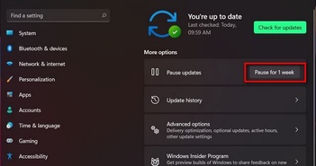 Cách dừng Update tự động trên Windows 11 Cách dừng Update tự động trên Windows 11