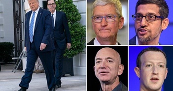 Ông Trump dọa 'xử' nhóm Big Tech nếu Quốc hội Mỹ không làm gì Ông Trump dọa 'xử' nhóm Big Tech nếu Quốc hội Mỹ không làm gì