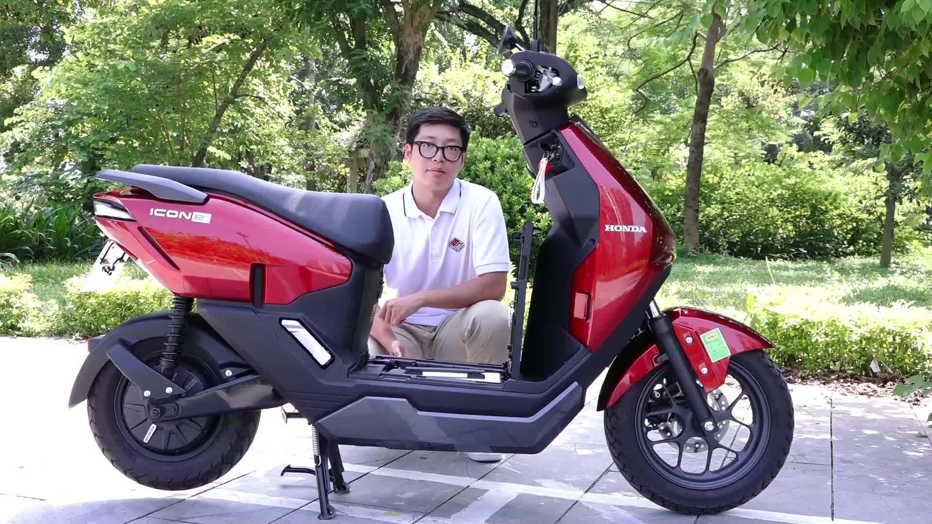 Honda ICON e: - lái mượt, dễ tiếp cận, không cần bằng