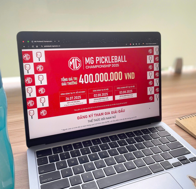 Khởi động giải đấu MG Pickleball Championship 2025