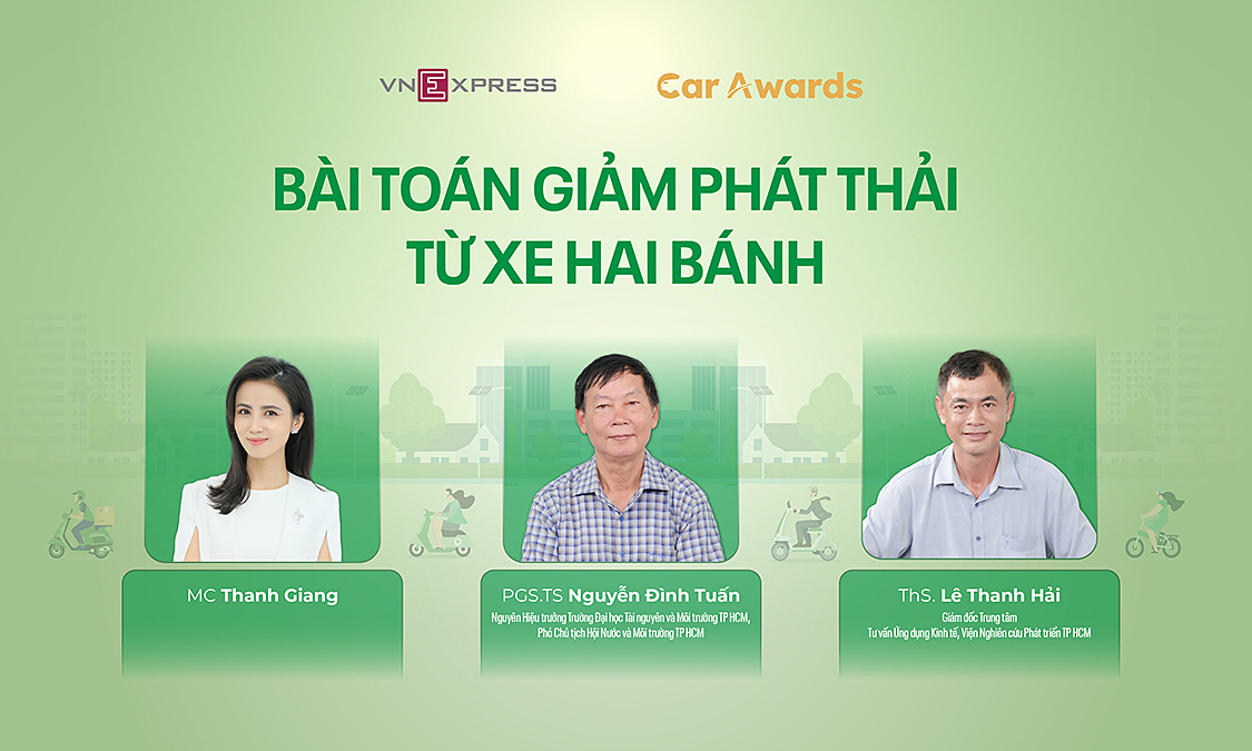 Chuyên gia bàn cách giảm phát thải cho xe hai bánh