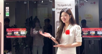 LG trưng bày dòng tủ lạnh đặc biệt dành riêng cho bếp Việt LG trưng bày dòng tủ lạnh đặc biệt dành riêng cho bếp Việt