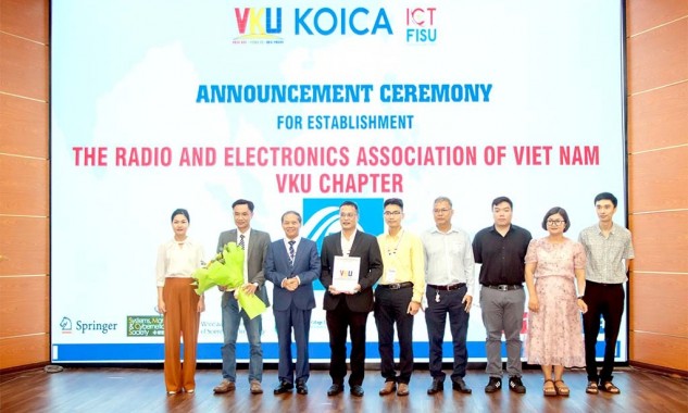 Thành lập chi hội Vô tuyến - Điện tử Trường Đại học công nghệ thông tin và truyền thông Việt Hàn