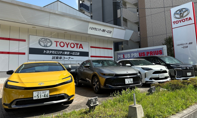 Toyota đạt kỷ lục sản lượng và doanh số toàn cầu nửa đầu năm
