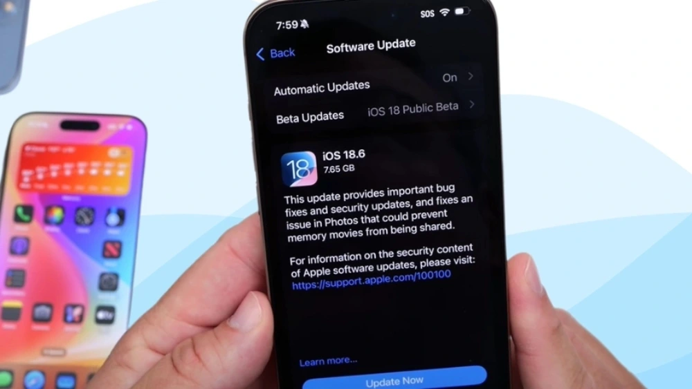 nhiều người dùng iphone than phiền sau khi cập nhật ios 18.6 hình ảnh 1 nhieu nguoi dung iphone than phien sau khi cap nhat ios 18.6 hinh anh 1