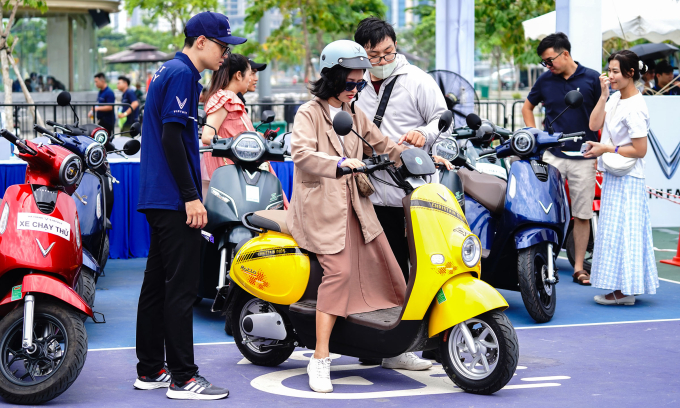 Thị trường xe máy điện vào đà tăng tốc