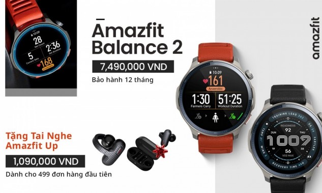 Amazfit Balance 2 cho người dùng chuyên nghiệp