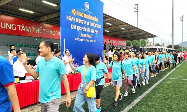 Khai mạc Hội thao ngành Thông tin truyền thông khu vực phía Bắc