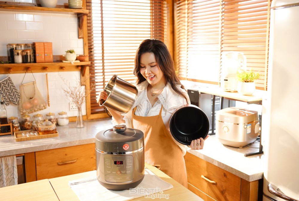 Eat Clean Hong - Thu Nhi trở thành Đại sứ thương hiệu Joyoung tại Việt Nam