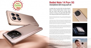 Redmi Note 14 Pro+ 5G: Smartphone tầm trung xuất sắc Redmi Note 14 Pro+ 5G: Smartphone tầm trung xuất sắc