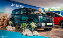 Jaecoo J6 - xe điện phong cách off-road chào khách Việt