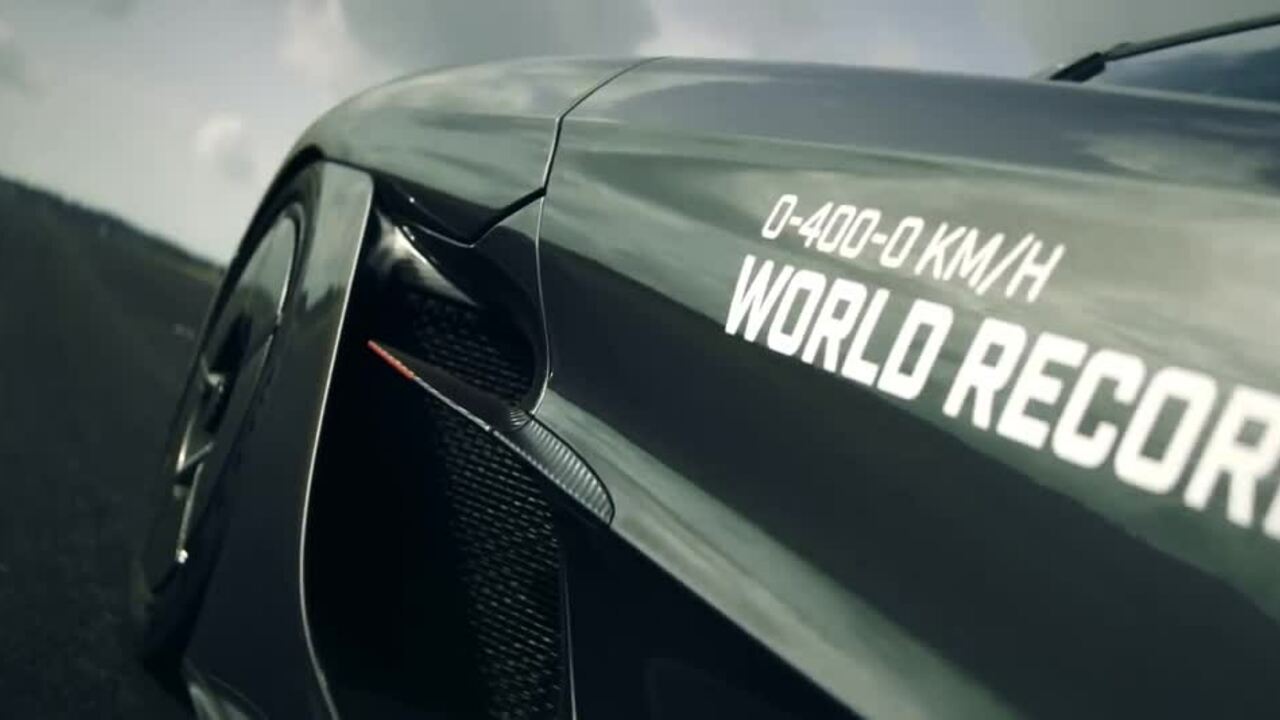 Koenigsegg Jesko Absolut phá kỷ lục tăng-giảm tốc độ