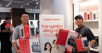 Morphy Richards - Thương hiệu gia dụng hàng đầu Vương quốc Anh chính thức ra mắt thị trường Việt Nam Morphy Richards - Thương hiệu gia dụng hàng đầu Vương quốc Anh chính thức ra mắt thị trường Việt Nam
