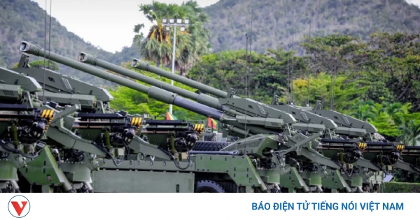 Quân đội Thái Lan đưa lựu pháo tự hành sản xuất nội địa vào sử dụng