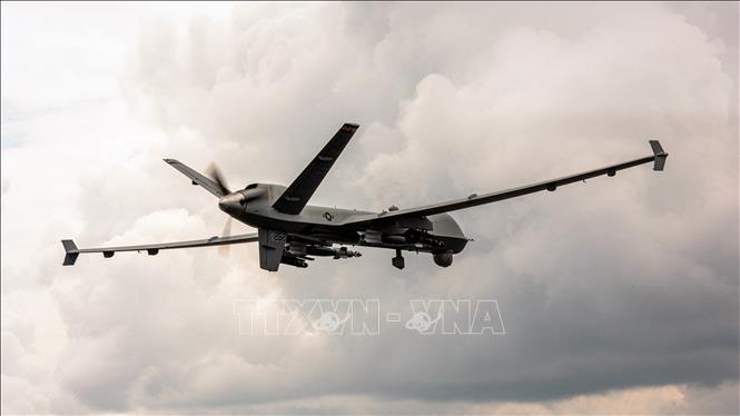 Mỹ lần đầu triển khai máy bay không người lái MQ-9A Reaper tới Hàn Quốc