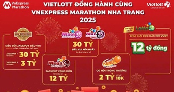 Vietlott đồng hành cùng giải VnExpress Marathon Libera Nha Trang 2025 Vietlott đồng hành cùng giải VnExpress Marathon Libera Nha Trang 2025