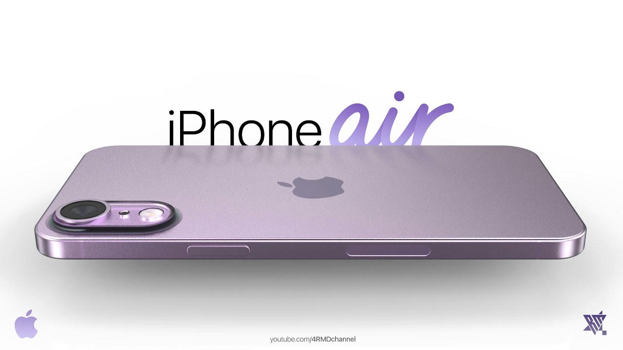 iPhone 17 Air siêu mỏng sắp trình làng