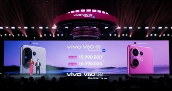 vivo V60 5G chính thức ra mắt, giá từ 15.990.000 đồng vivo V60 5G chính thức ra mắt, giá từ 15.990.000 đồng