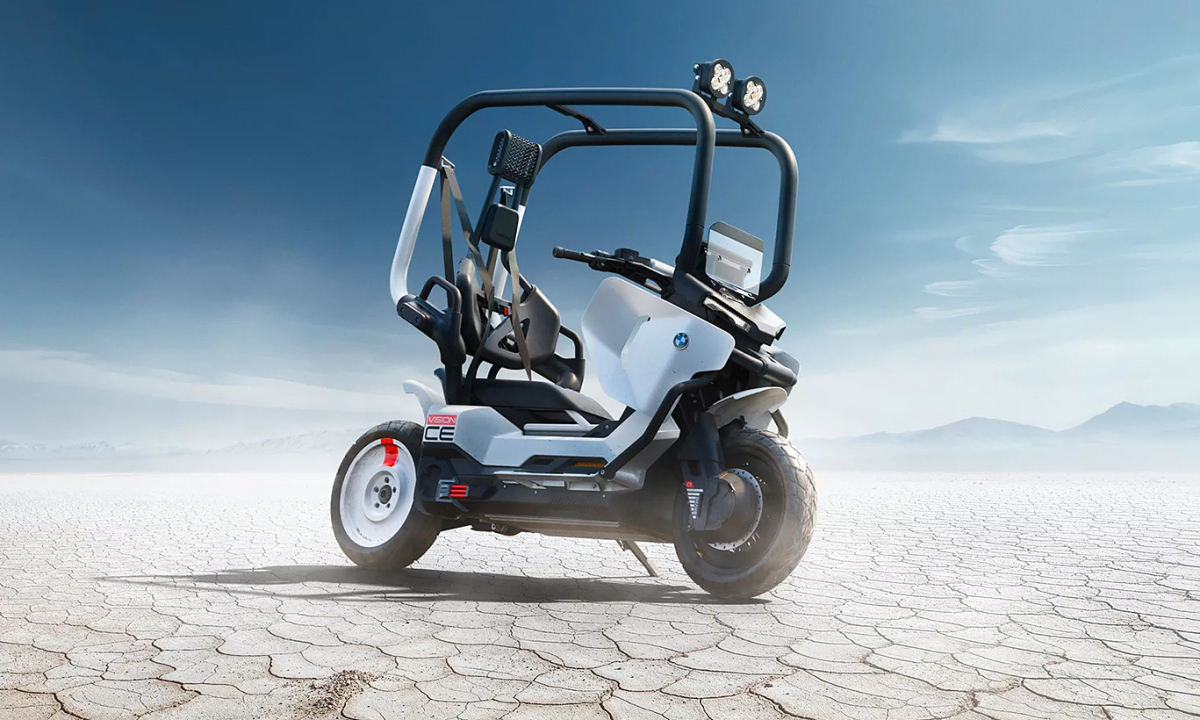 BMW Motorrad Vision CE - môtô điện tương lai