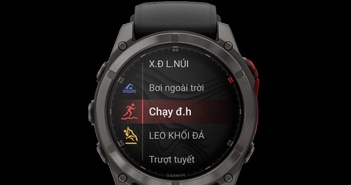 Garmin đánh dấu chuẩn mực hiển thị mới trên thị trường smartwatch Garmin đánh dấu chuẩn mực hiển thị mới trên thị trường smartwatch