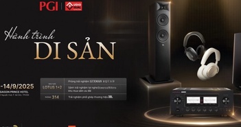 PGI trình diễn bộ sản phẩm LUXMAN Black Edition CENTENNIAL PGI trình diễn bộ sản phẩm LUXMAN Black Edition CENTENNIAL