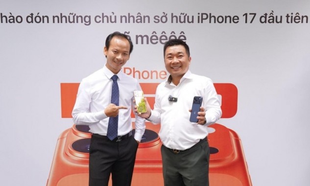 Nhà chế tác Việt Nam công bố bộ đôi iPhone Air và iPhone 17 Pro Max mạ vàng đầu tiên thế giới