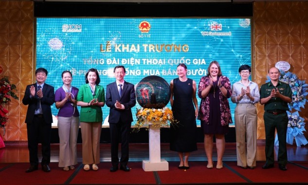 Khai trương Tổng đài điện thoại quốc gia về phòng, chống mua bán người 111
