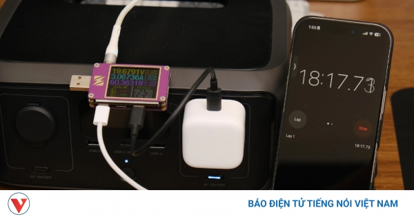Bộ sạc mới giúp iPhone 17 sạc siêu tốc