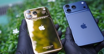 Cận cảnh iPhone 17 Pro Max “MONARCH” mạ vàng đầu tiên trên thế giới Cận cảnh iPhone 17 Pro Max “MONARCH” mạ vàng đầu tiên trên thế giới