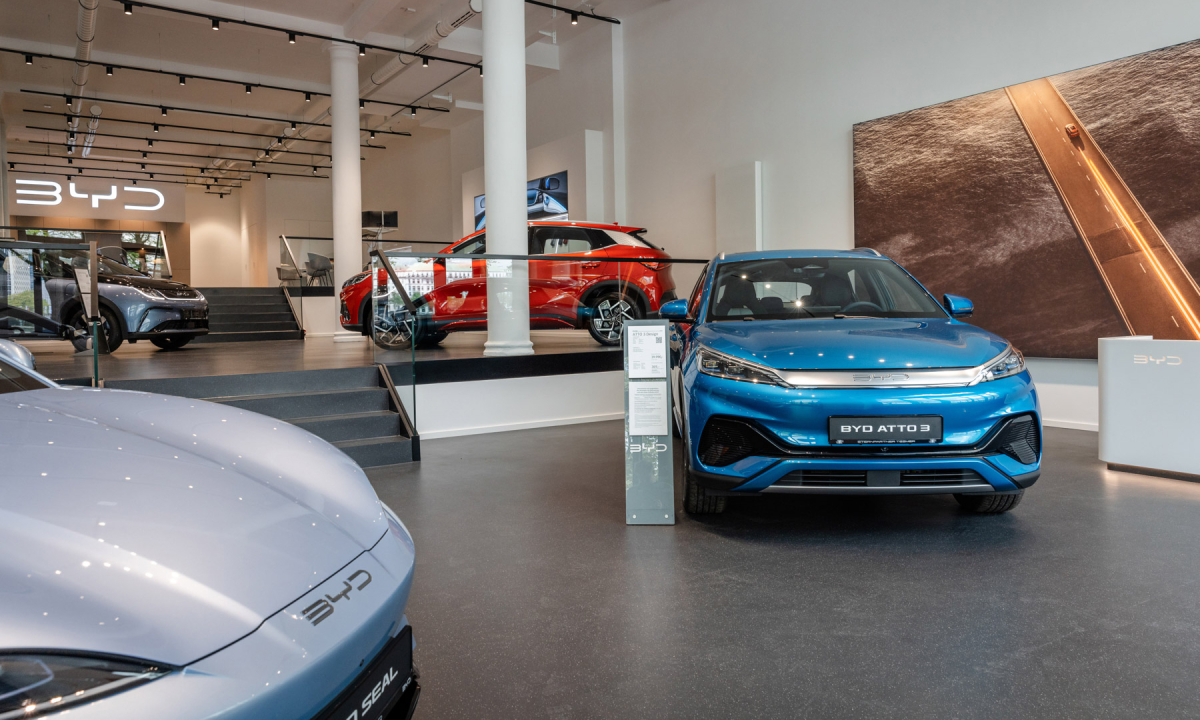 BYD 'cướp' đại lý của xe châu Âu