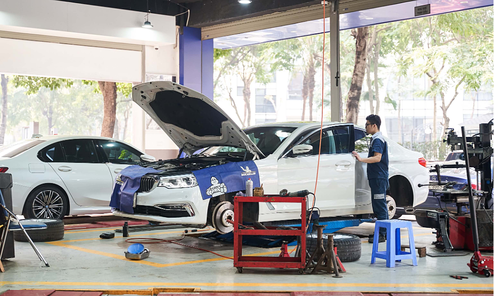 7 bước bảo dưỡng ôtô tại Michelin Car Service