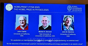 Nobel 2025: Khi ‘thế giới lượng tử’ trở nên hữu hình Nobel 2025: Khi ‘thế giới lượng tử’ trở nên hữu hình