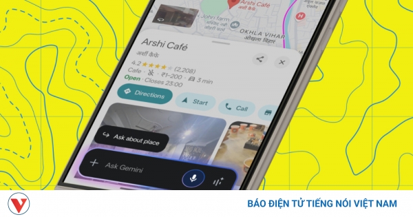 Gemini giúp điều hướng Google Maps dễ như nói chuyện với người