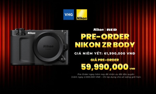 Nikon ra mắt mẫu máy ảnh Nikon ZR