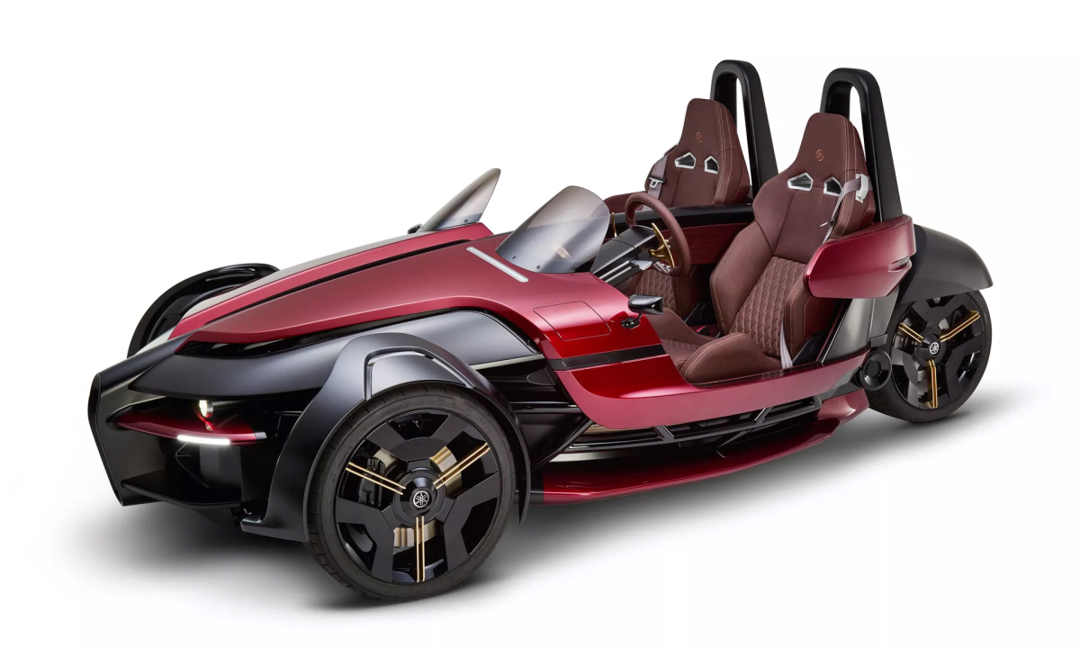 Yamaha sắp trình làng môtô điện ba bánh