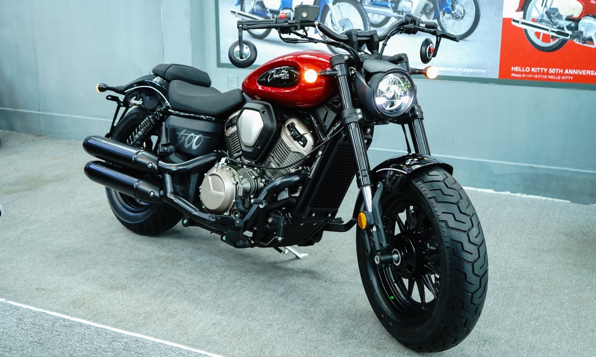 Benda Chinchilla 500 - cruiser cổ điển tham vọng đấu Honda Rebel