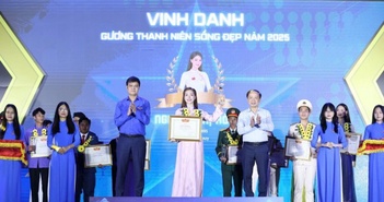 Tôn vinh 20 'Thanh niên sống đẹp' năm 2025 Tôn vinh 20 'Thanh niên sống đẹp' năm 2025
