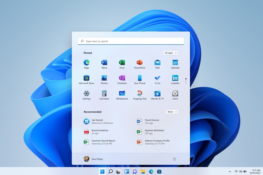 Giao diện Windows 11