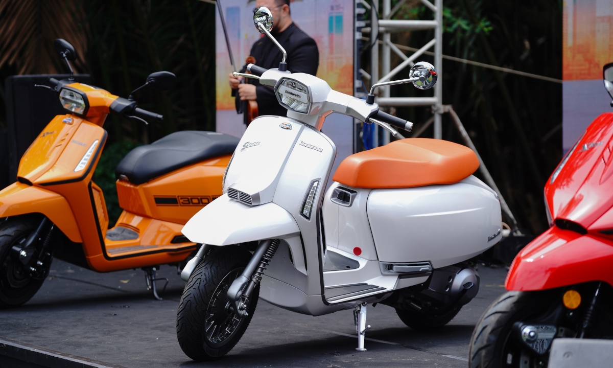 Lambretta G350 - xe ga hoài cổ giá 169 triệu đồng