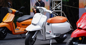Lambretta G350 - xe ga hoài cổ giá 169 triệu đồng Lambretta G350 - xe ga hoài cổ giá 169 triệu đồng
