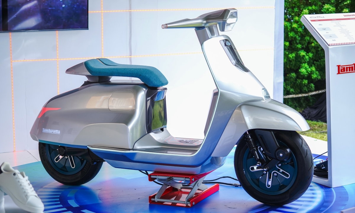 Lambretta Elettra - xe máy điện phong cách tương lai