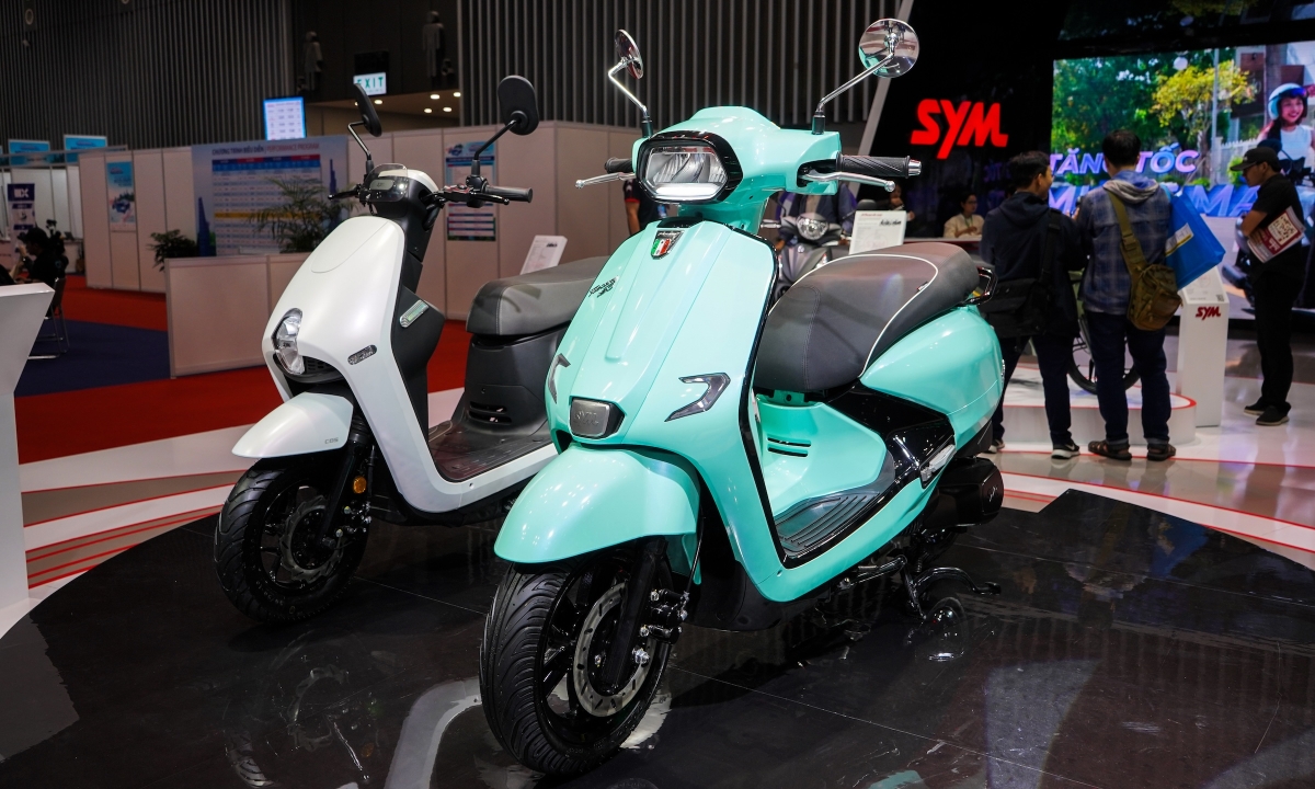 SYM Tuscany - xe ga nữ tính giá 45 triệu đồng