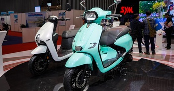 SYM Tuscany - xe ga nữ tính giá 45 triệu đồng SYM Tuscany - xe ga nữ tính giá 45 triệu đồng