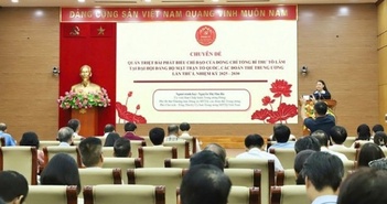 Mặt trận Tổ quốc Việt Nam triển khai chỉ đạo của Tổng Bí thư: Chấm dứt họp hành, tăng hành động Mặt trận Tổ quốc Việt Nam triển khai chỉ đạo của Tổng Bí thư: Chấm dứt họp hành, tăng hành động