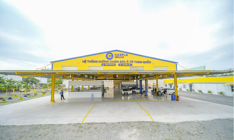 Hệ thống xưởng dịch vụ ôtô Carpla Service của Tasco